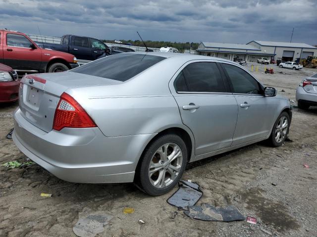 3FAHP0HA1CR382271 - 2012 FORD FUSION SE SILVER photo 3