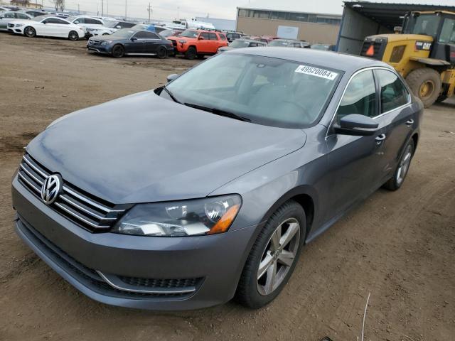 1VWBH7A30DC047467 - 2013 VOLKSWAGEN PASSAT SE GRAY photo 1