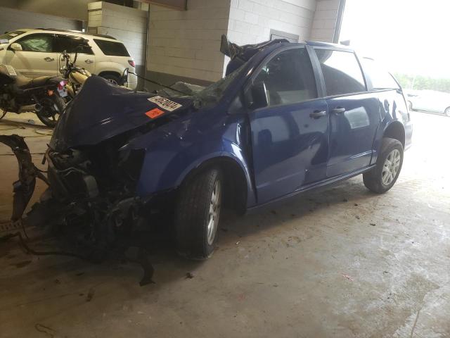 2C4RDGBG9KR754568 - 2019 DODGE GRAND CARA SE BLUE photo 1