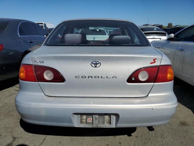 1NXBR12E21Z558306 - 2001 TOYOTA COROLLA CE SILVER photo 6