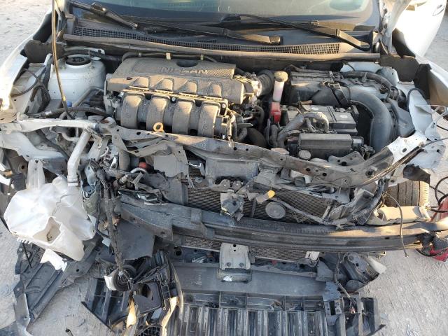 3N1AB7AP4KY440026 - 2019 NISSAN SENTRA S WHITE photo 11