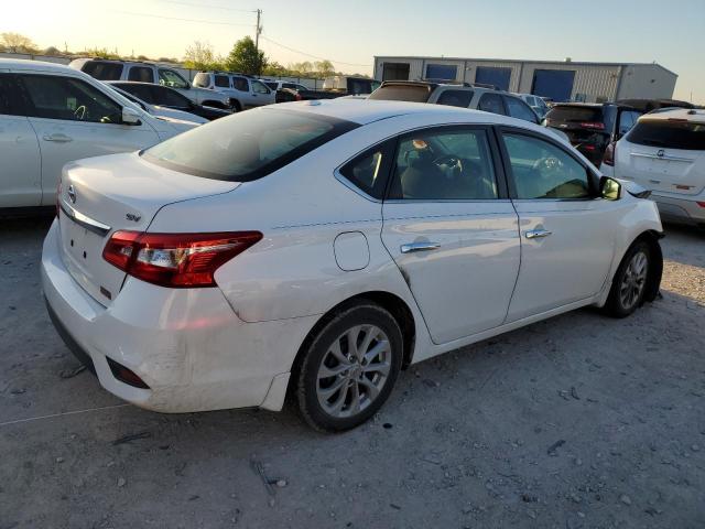 3N1AB7AP4KY440026 - 2019 NISSAN SENTRA S WHITE photo 3