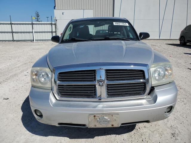 1D7HE42N36S640470 - 2006 DODGE DAKOTA SLT SILVER photo 5