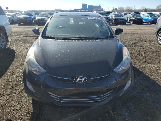 KMHDH4AE7DU753451 - 2013 HYUNDAI ELANTRA GLS BLACK photo 5