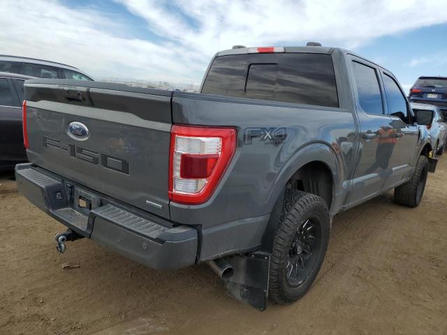 1FTEW1EP8MFB57701 - 2021 FORD F150 SUPERCREW GRAY photo 3