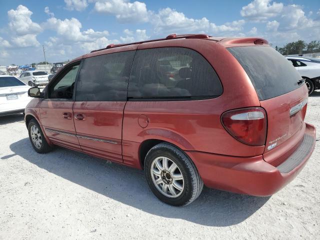 2C8GP64L22R775313 - 2002 CHRYSLER TOWN & COU LIMITED BURGUNDY photo 2