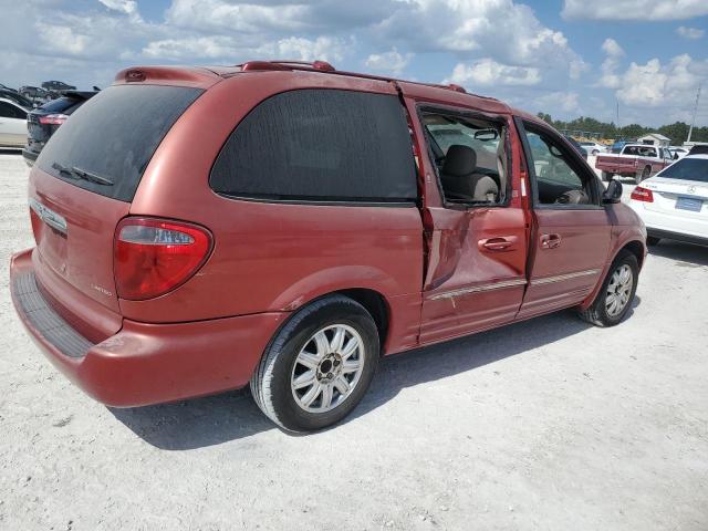 2C8GP64L22R775313 - 2002 CHRYSLER TOWN & COU LIMITED BURGUNDY photo 3