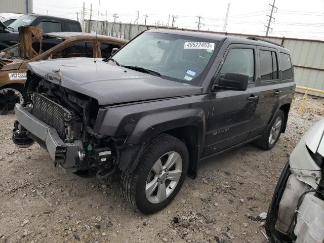 1C4NJRFB3GD702378 - 2016 JEEP PATRIOT LATITUDE BLACK photo 1