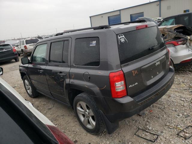 1C4NJRFB3GD702378 - 2016 JEEP PATRIOT LATITUDE BLACK photo 2