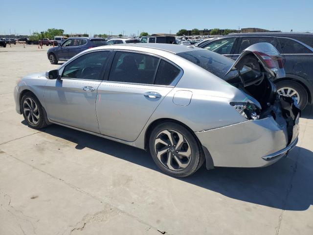 1HGCR2F00HA078808 - 2017 HONDA ACCORD EX SILVER photo 2