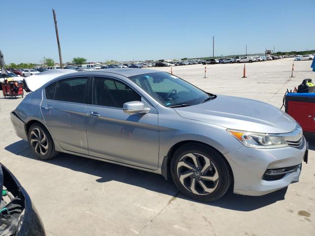 1HGCR2F00HA078808 - 2017 HONDA ACCORD EX SILVER photo 4