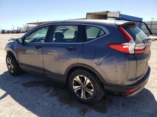 2HKRW5H39JH410415 - 2018 HONDA CR-V LX GRAY photo 2