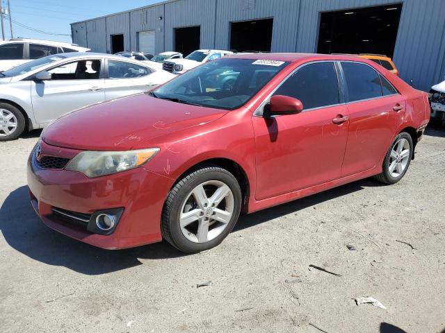 4T1BF1FK0EU795326 - 2014 TOYOTA CAMRY L RED photo 1