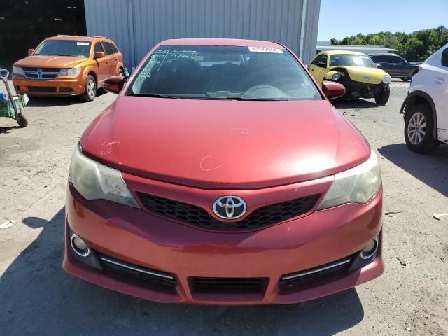 4T1BF1FK0EU795326 - 2014 TOYOTA CAMRY L RED photo 5