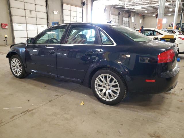 WAUAF78E78A137533 - 2008 AUDI A4 2.0T BLUE photo 2