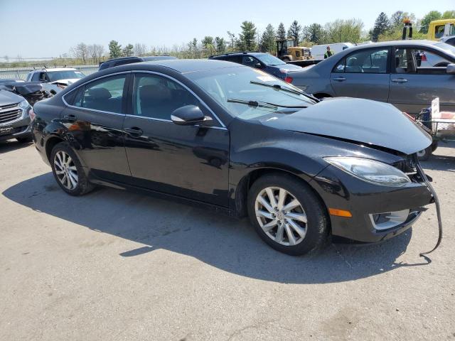 1YVHZ8CHXB5M23208 - 2011 MAZDA 6 I BLACK photo 4