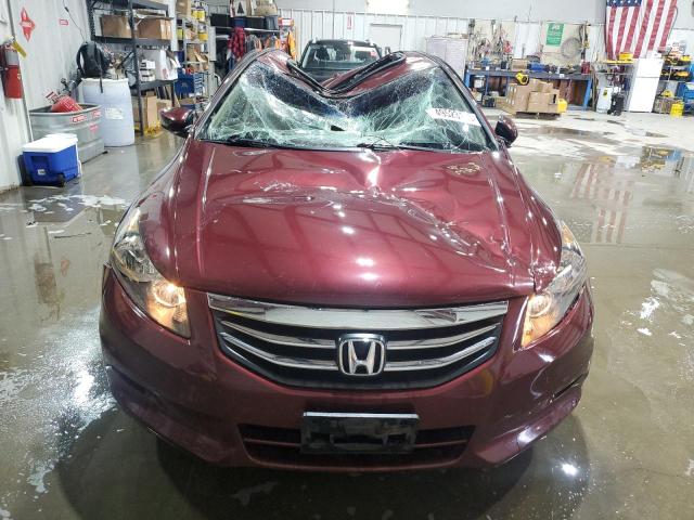 1HGCP3F88CA034744 - 2012 HONDA ACCORD EXL MAROON photo 5