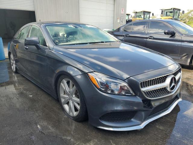 WDDLJ9BB4FA153986 - 2015 MERCEDES-BENZ CLS 550 4MATIC GRAY photo 4