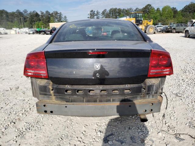 2B3KA43G17H645298 - 2007 DODGE CHARGER SE BLACK photo 6