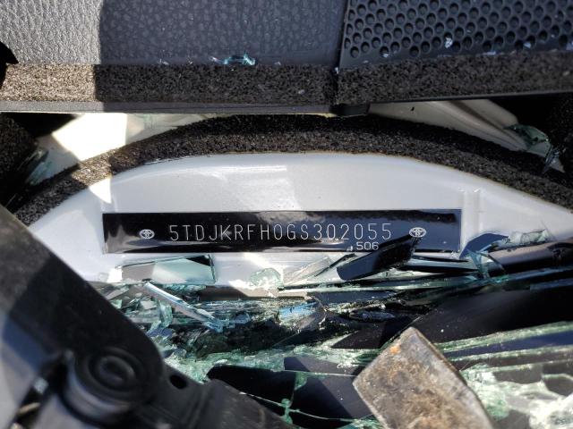 5TDJKRFH0GS302055 - 2016 TOYOTA HIGHLANDER XLE WHITE photo 13