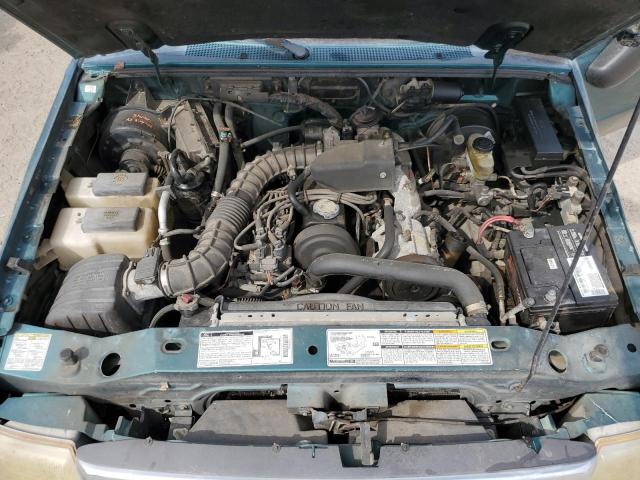 1FTYR10C2WTA21707 - 1998 FORD RANGER GREEN photo 11