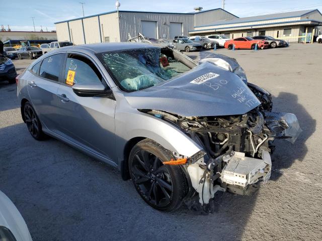 19XFC2F83LE203924 - 2020 HONDA CIVIC SPORT 银色 照片 4