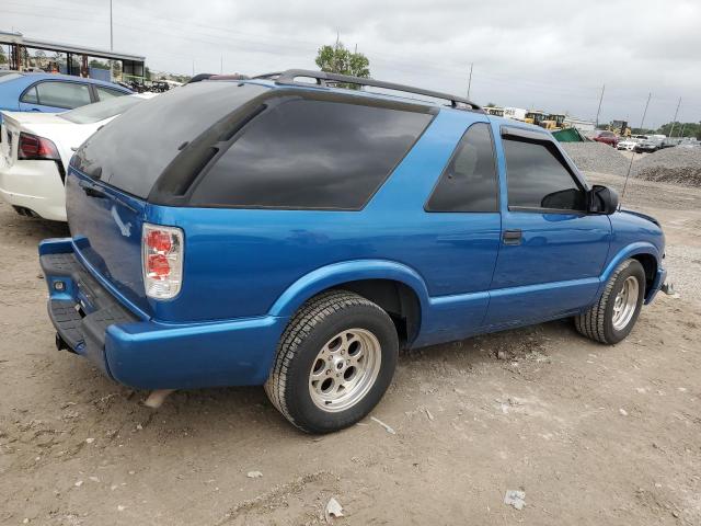 1GNCS18W3YK297181 - 2000 CHEVROLET BLAZER BLUE photo 3