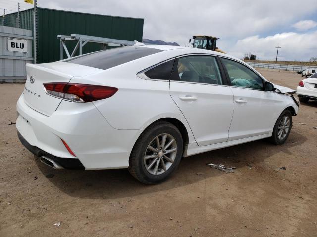 5NPE24AF8KH742064 - 2019 HYUNDAI SONATA SE WHITE photo 3