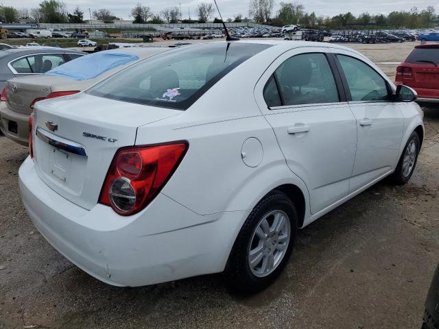 1G1JC5SH5E4222957 - 2014 CHEVROLET SONIC LT WHITE photo 3