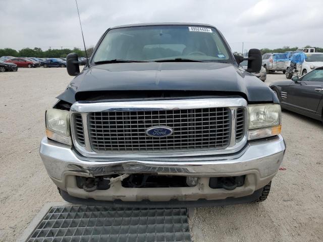 1FMNU43S62ED50037 - 2002 FORD EXCURSION LIMITED GREEN photo 5