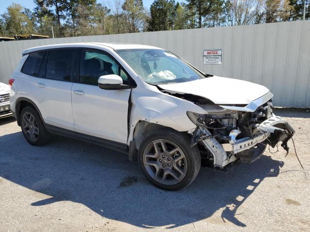 5FNYF8H54PB017234 - 2023 HONDA PASSPORT EXL WHITE photo 4