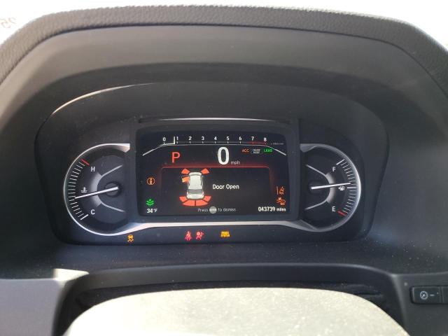 5FNYF8H54PB017234 - 2023 HONDA PASSPORT EXL WHITE photo 9