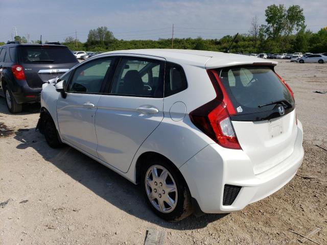 3HGGK5H59FM711483 - 2015 HONDA FIT LX WHITE photo 2