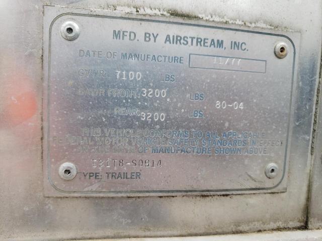 131T8S0914 - 1978 AIRS TRAILER 银色 照片 10