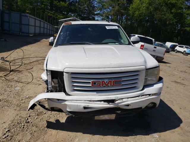 3GTP2VE30BG279120 - 2011 GMC SIERRA K1500 SLE WHITE photo 5