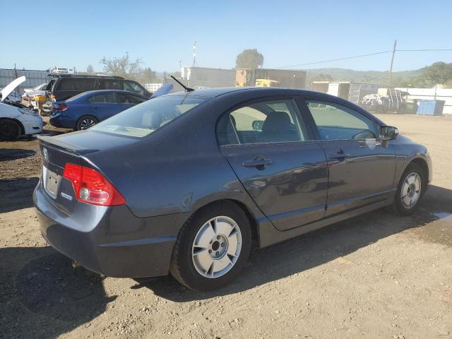 JHMFA36287S014582 - 2007 HONDA CIVIC HYBRID BLUE photo 3