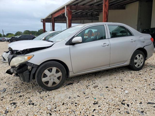 1NXBU4EE1AZ267291 - 2010 TOYOTA COROLLA BASE SILVER photo 1