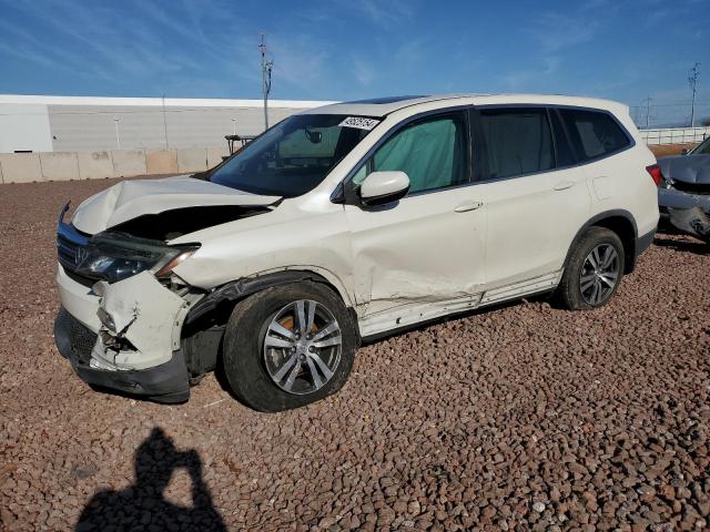 5FNYF5H53HB006306 - 2017 HONDA PILOT EXL WHITE photo 1