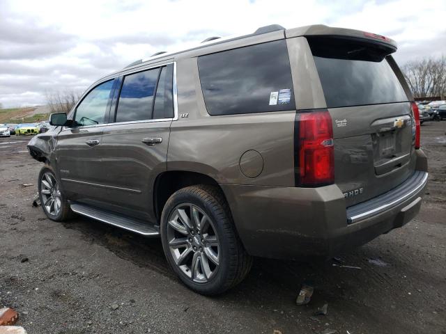 1GNSKCKC4FR643636 - 2015 CHEVROLET TAHOE K1500 LTZ BROWN photo 2