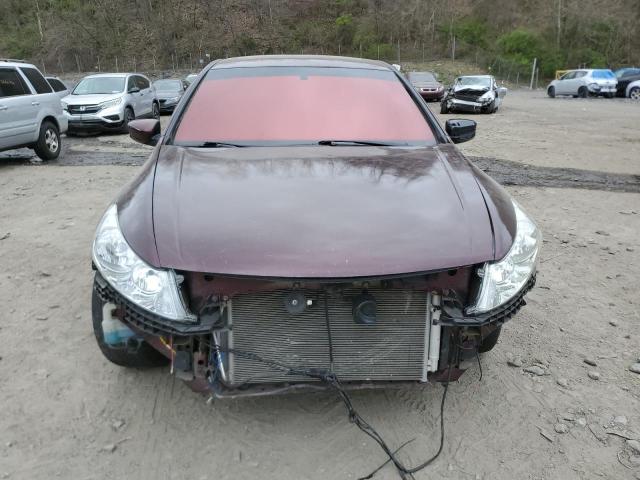 1HGCP26839A071977 - 2009 HONDA ACCORD EXL BURGUNDY photo 5