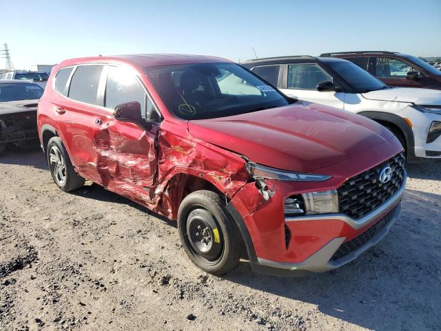 5NMS14AJ0MH355566 - 2021 HYUNDAI SANTA FE SE RED photo 4