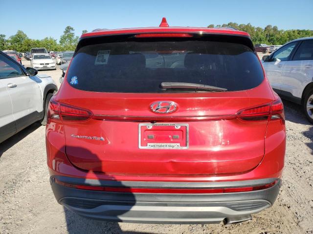 5NMS14AJ0MH355566 - 2021 HYUNDAI SANTA FE SE RED photo 6