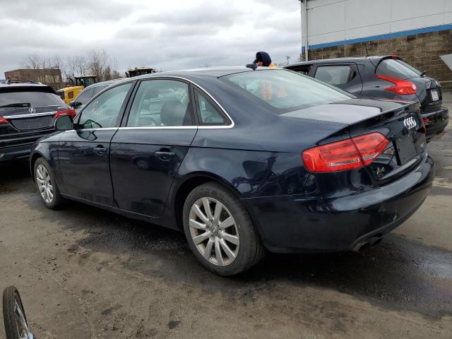 WAUSF78K19N066060 - 2009 AUDI A4 PREMIUM PLUS BLUE photo 2