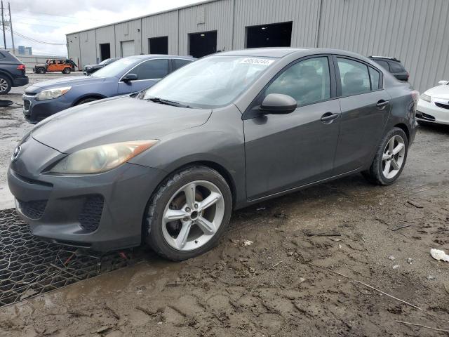 JM1BL1V7XC1588385 - 2012 MAZDA 3 I GRAY photo 1