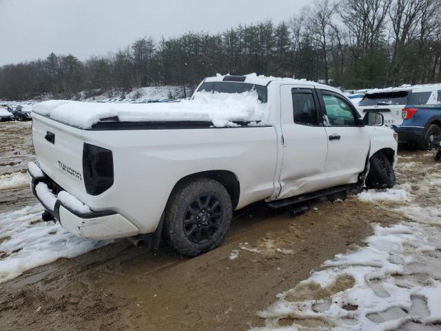 5TFUY5F17KX850385 - 2019 TOYOTA TUNDRA DOUBLE CAB SR/SR5 WHITE photo 3
