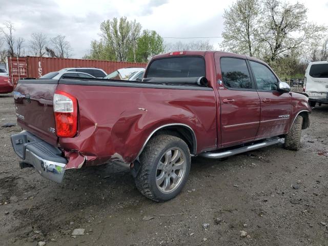 5TBET34176S561229 - 2006 TOYOTA TUNDRA DOUBLE CAB SR5 BURGUNDY photo 3