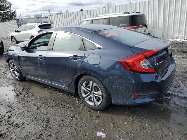 19XFC2F57JE201659 - 2018 HONDA CIVIC LX BLUE photo 2