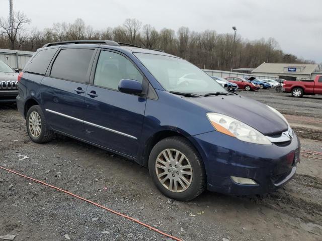 5TDBK22C37S005903 - 2007 TOYOTA SIENNA XLE BLUE photo 4