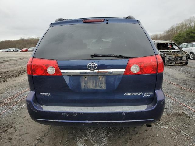 5TDBK22C37S005903 - 2007 TOYOTA SIENNA XLE BLUE photo 6