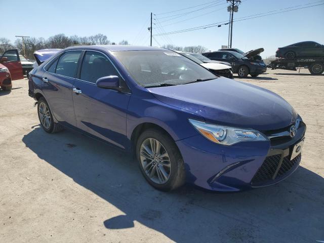 4T1BF1FK6FU968543 - 2015 TOYOTA CAMRY LE BLUE photo 4